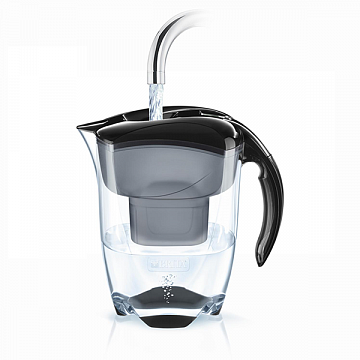 Фільтр-глечик Brita Elemaris XL Meter чорний 3,5 л (2,2 л очищеної води) 1039950