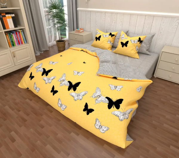 Постельное белье двуспальное бязь Love You Home 7232