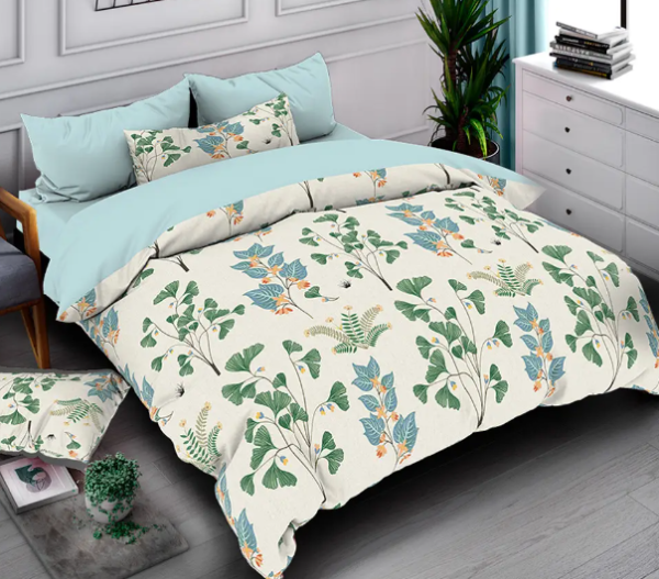 Постельное белье евро бязь Love You Home 7327