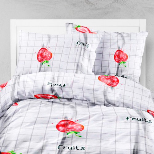 Постельное белье евро бязь Love You Home 7334