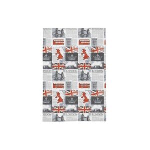 Sheet poplin 160х220 cm Love You 7618