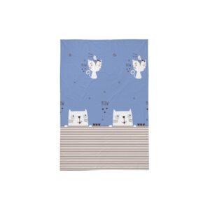 Sheet poplin 160х220 cm Love You 7607