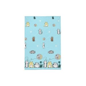 Sheet poplin 160х220 cm Love You 7609
