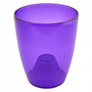 Flowerpot Orchid 18х21 cm Алеана 115054-фіол.проз