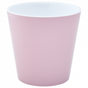 Flowerpot Deco 13х12,5 cm Алеана 114038-фрезія/біл
