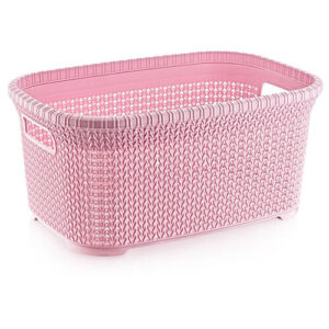 Корзина для белья без крышки OZ-ER PLastik KNIT 25 л O003-X65