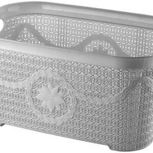 Корзина для хранения Asude Plastik 12 л ASD162-сір