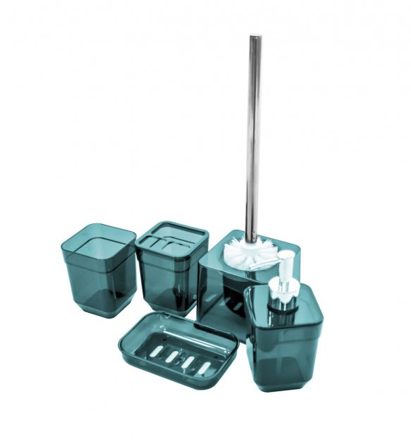 Набор аксессуаров в ванную комнату Eco Fabric CUBE (5 предметов) TRL-1254-TT