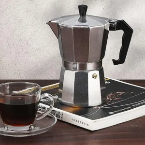 Гейзерная кавоварка 150 мл OLens Alu-сильвер 16615-3