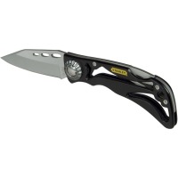 Knife Stanley Skeleton folding blade титанированый, liner-lock