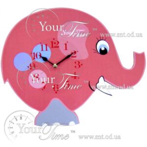 Clock wall Elephant child 33,5 x 4,5 x 27,5 cm 05-205