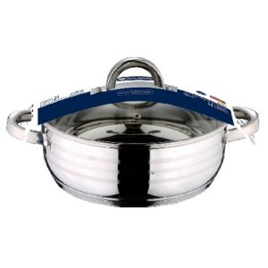 Кастрюля низкая со стеклянной крышкой (2,0 л) Berlinger Haus BL-1001A