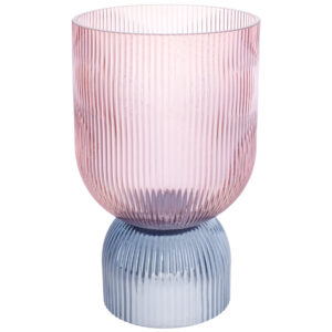 Glass vase Ariadne Carol Ø16x26 cm 420-129