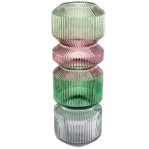 Ваза для цветов стеклянная Ariadne Colors Ø15x35 см BonaDi 591-329