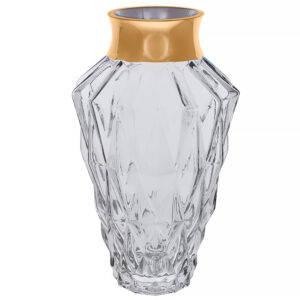 Ваза для цветов Ancient Glass Брюссель настольная Ø16x25 см BonaDi 591-349