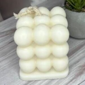 Candle КУБ BUBBLE - M 5,5 cm Difairy DI.0053.23.From
