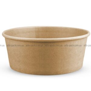 Salad bowl 1000 ml paper kraft d150 50 шт/уп. 142605