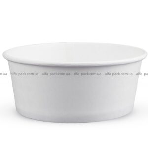 Salad bowl 500 ml paper white d150 50 шт/уп 142565