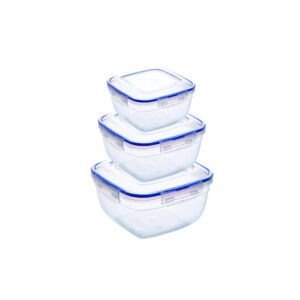 Набор контейнеров для пищевых продуктов 3 шт. Stars Plast 94062