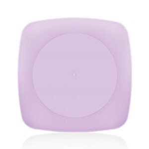 Plastic plate 20x20 cm Bager Clover square MIX BG-407