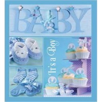 Альбом EVG 10x15x56 BKM4656 Baby collage Blue