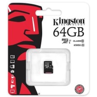 карта памяти KINGSTON microSDXC 64 Gb UHS-I no ad U1