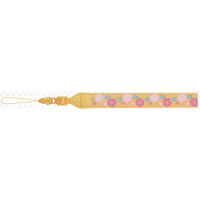 INSTAX аксессуары FUJI INSTAX NECK STRAP YELLOW/DESIGN STARLETS