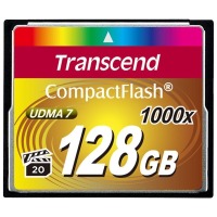 Карта памяти TRANSCEND Compact Flash 128 GB (1000X)