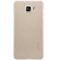Cover for сматф. NILLKIN Samsung A7/A710 - Super Frosted Shield (golden)