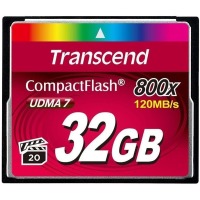 Карта памяти TRANSCEND Compact Flash 32 GB (800X)