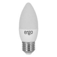 Лампа ERGO Standard C37 E27 4W 220V Тепл.Бел. 3000K Мат. н/Дим.