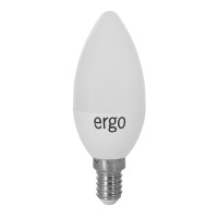 Лампа ERGO Standard C37 E14 5W 220V Нейт.Бел. 4100K Мат. н/Дим.