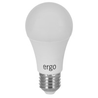 Лампа ERGO Standard A60 E27 12W 220V Тепл.Бел. 3000K Мат. н/Дим.