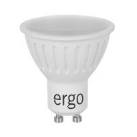 Лампа ERGO Standard MR16 GU10 3W 220V Нейт.Бел. 4100K Мат. н/Дим.