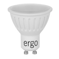 Лампа ERGO Standard MR16 GU10 3W 220V Тепл.Бел. 3000K Мат. н/Дим.