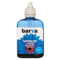 чернила BARVA EPSON L100/210/300/350/355 C 90г ДЛЯ ФАБПЕЧАТ.(L100-400)