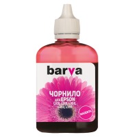 чернила BARVA EPSON L100/210/300/350/355 M 90г ДЛЯ ФАБПЕЧАТ.(L100-402)