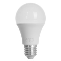 Лампа ERGO Basic A60 E27 10W 220V Тепл.Бел. 3000K Мат. н/Дим.