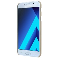 Cover for сматф. NILLKIN Samsung A7(2017)/A720 - Frosted Shield (Golden)