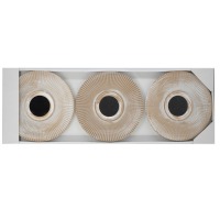 Зеркало EVG BIN 1124365 ANTIС GOLD set 3