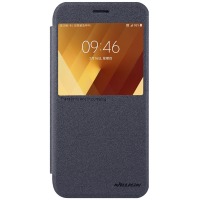 Cover for сматф. NILLKIN Samsung A7(2017)/A720 - Spark series (The black)