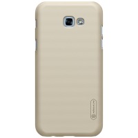 Чехол для сматф. NILLKIN Samsung A3(2017)/A320 - Frosted Shield (Золотистый)