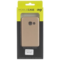 Чехол для сматф. DIGI SAMSUNG A3 (2017)/A320 - Soft touch PC (Золотистый)