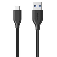 кабель ANKER Powerline USB-C to USB-A 3.0 - 0.9м V3 (Black)