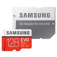 карта памяти SAMSUNG microSDXC 128GB EVO PLUS UHS-I U3 (R100, W90MB/s)