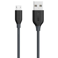 кабель ANKER Powerline Micro USB - 0.9м V3 (Серый)
