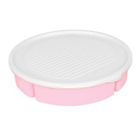 Форма для хранения (пластик) BAGER BG-394 P White/Pink/кругл./5*400 мл (BG-394 P)