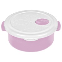Форма для хранения (пластик) BAGER BG-418 L White/Lilac/кругл./750 мл (BG-418 L)