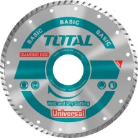 Акс.инстр TOTAL TAC2131803 Алмазный диск Turbo, универс, 180х22.2мм.
