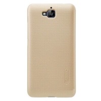 Чехол для сматф. NILLKIN Huawei Y6Pro - Super Frosted Shield (золотистый)